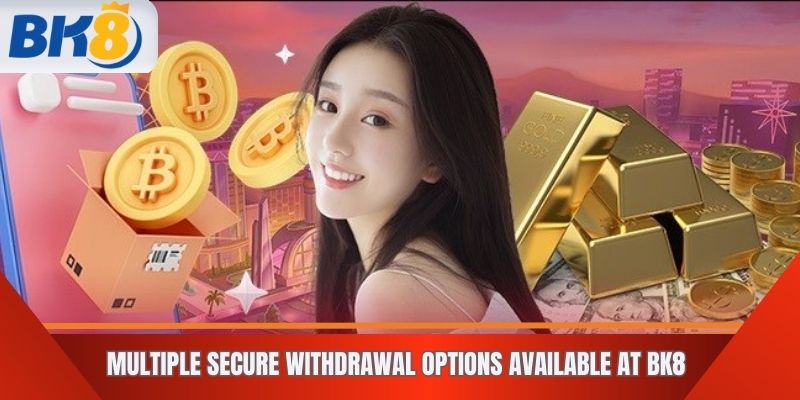 Multiple secure withdrawal options available at BK8